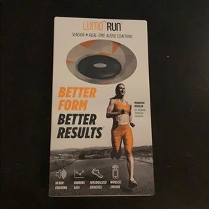 Lumo Run: sensor + real-time audio coaching